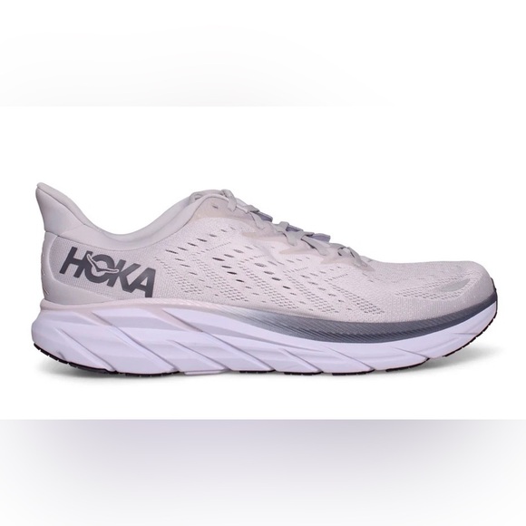 Hoka Gray and White Athletic Shoes - Picture 6 of 8